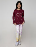 Nevada Sweatshirt Fullprint Love Embroidered Always Together