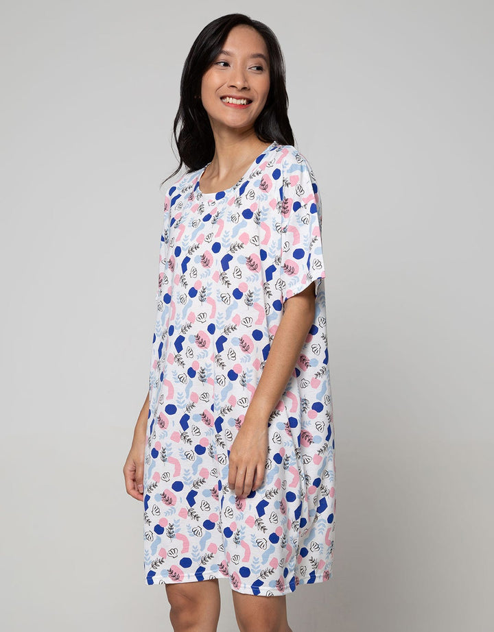 Disney Cute Ariel Short Sleeve Midi Dress