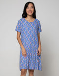 Disney Beautiful Snow White Short Sleeve Midi Dress