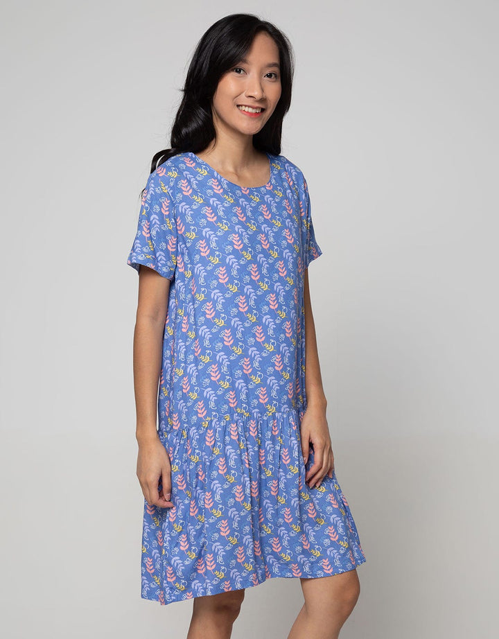 Disney Beautiful Snow White Short Sleeve Midi Dress