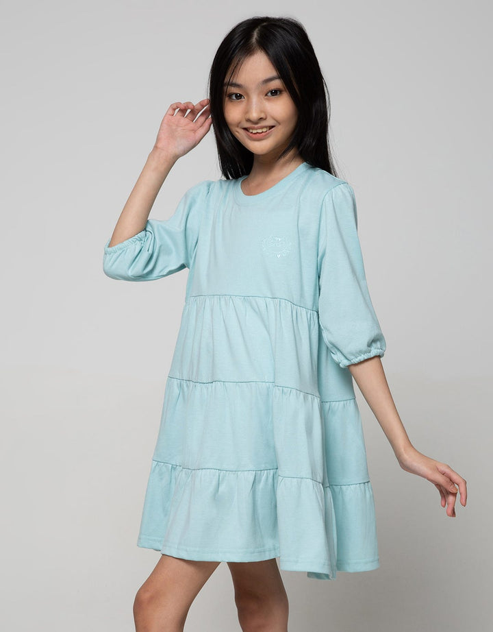 Nevada Long Sleeve Midi Dress Daily Geber 3 Plain Small Embroidery