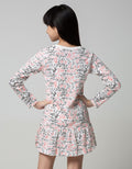 Nevada Long Sleeve Midi Dress Daily Fullprint Love