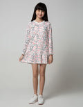 Nevada Long Sleeve Midi Dress Daily Fullprint Love