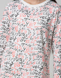 Nevada Long Sleeve Midi Dress Daily Fullprint Love