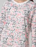 Nevada Long Sleeve Midi Dress Daily Fullprint Love