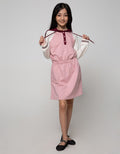 Nevada Long Sleeve Midi Dress With Hoddie Accent Love