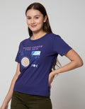 Nevada Short Sleeve T-Shirt Celestial Print Chest Block