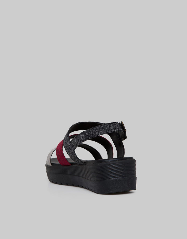 Nevada Slingback Sandals Triple Strap