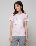 Nevada T-Shirt Tencel Peach Of My Heart