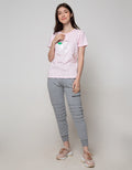 Nevada T-Shirt Tencel Peach Of My Heart
