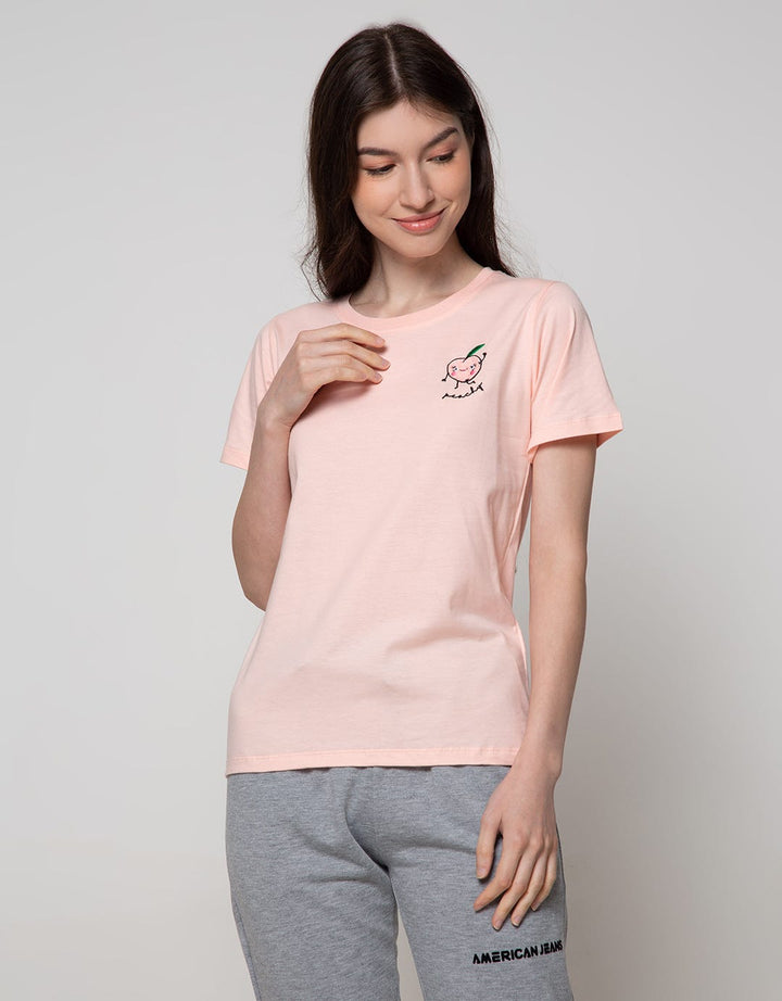 Nevada T-Shirt Tencel Peachy