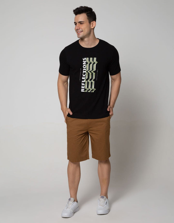 T Zone Short Sleeve T-Shirt Print Theme Digiart 3 - Reflections