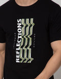 T Zone Short Sleeve T-Shirt Print Theme Digiart 3 - Reflections