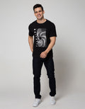T Zone Short Sleeve T-Shirt Print Theme Digiart 5 - Illusion