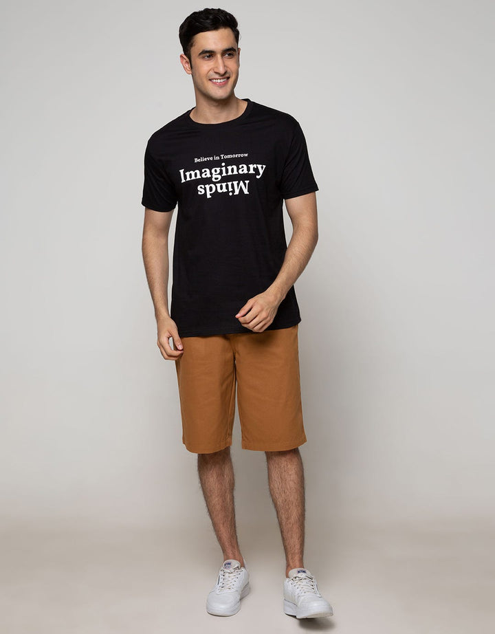 T Zone Short Sleeve T-Shirt Big Size Imaginary