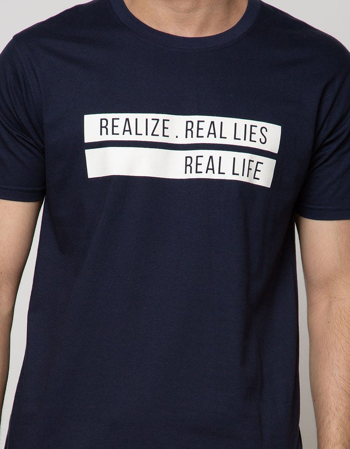 T Zone Short Sleeve T-Shirt Big Size Realize