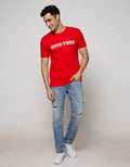 T Zone Short Sleeve T-Shirt Big Size Good Vibes