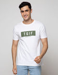 T Zone Short Sleeve T-Shirt Big Size TGIF