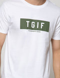 T Zone Short Sleeve T-Shirt Big Size TGIF