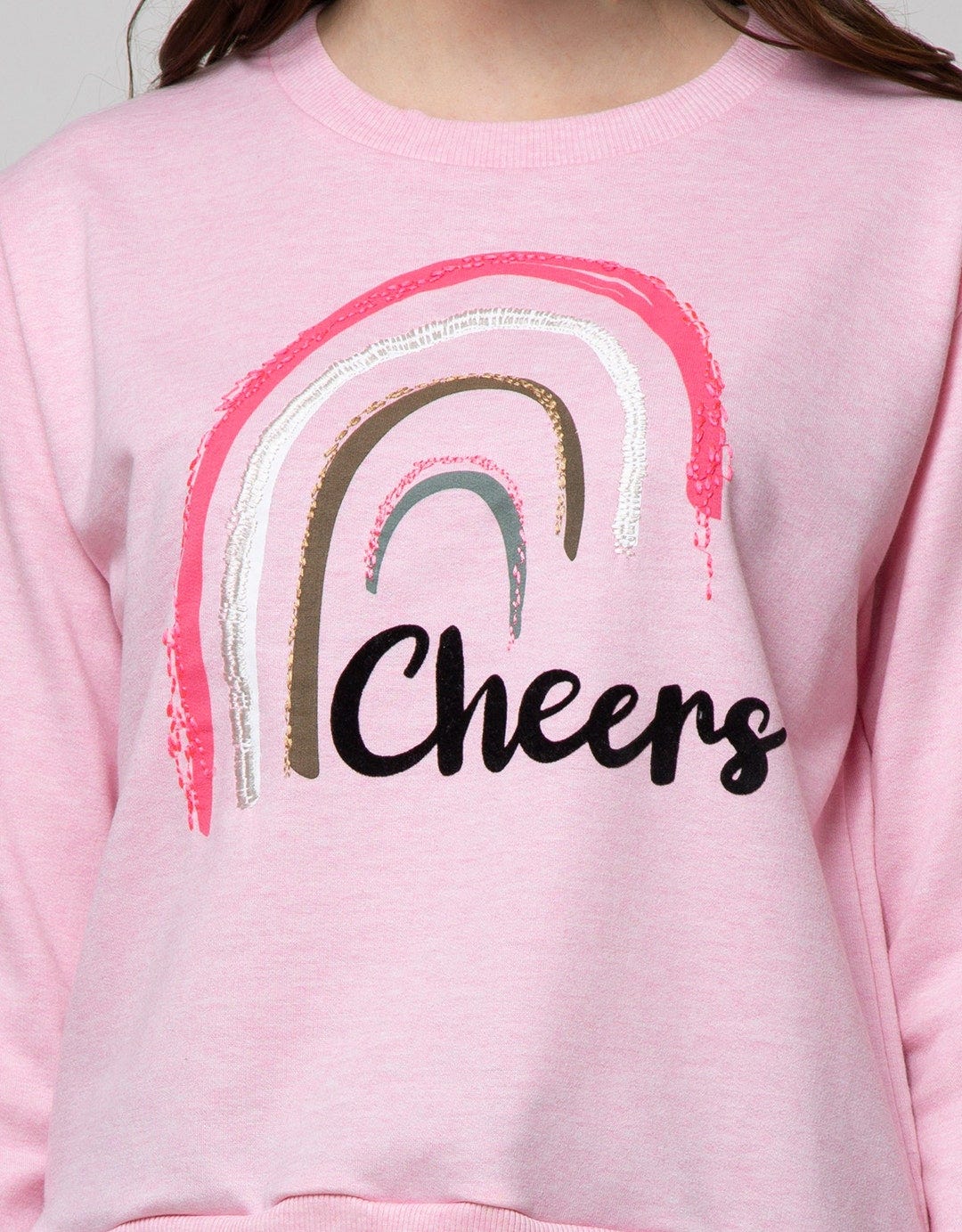 Nevada Sweatshirt Cheer Happy