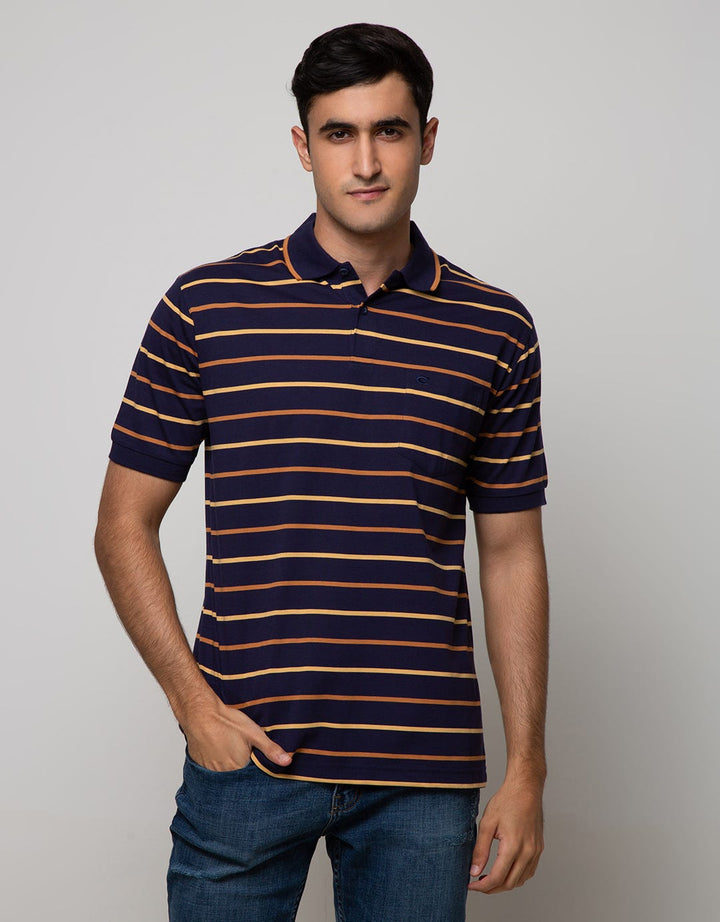 Cole Short Sleeve Polo Shirt Reguler Stripe