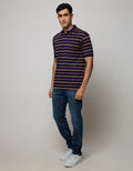 Cole Short Sleeve Polo Shirt Reguler Stripe