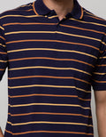 Cole Short Sleeve Polo Shirt Reguler Stripe
