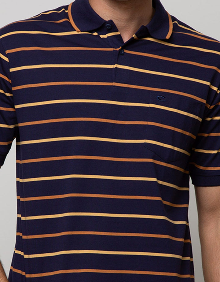 Cole Short Sleeve Polo Shirt Reguler Stripe