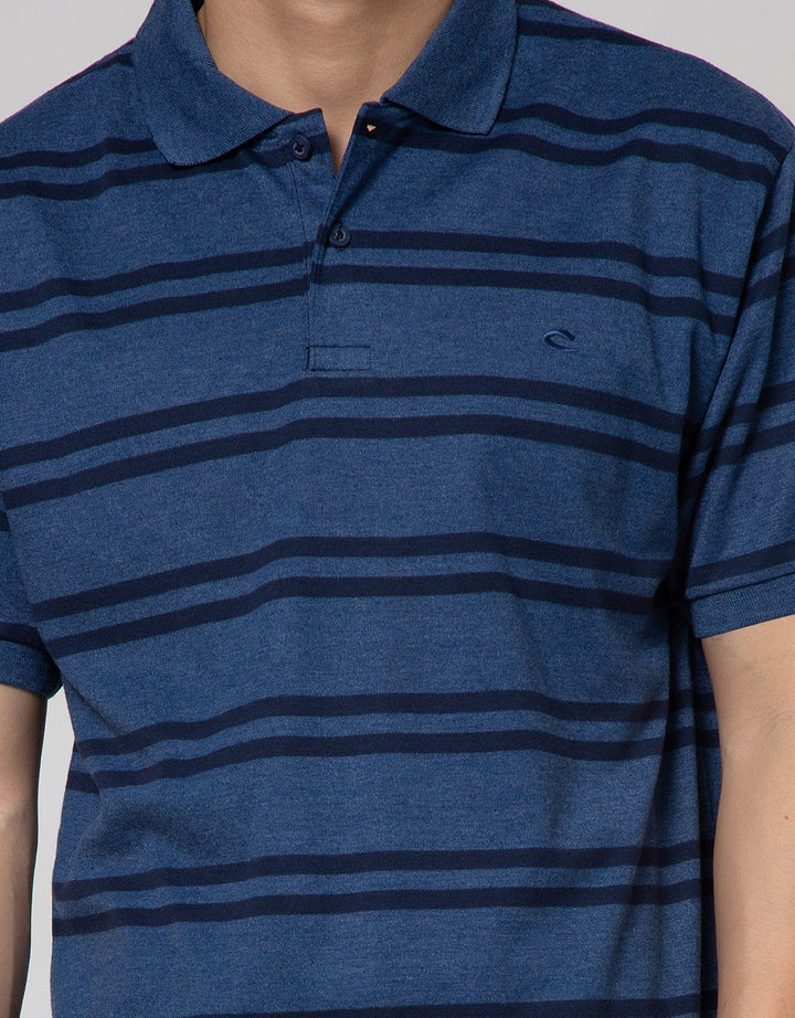 Cole Short Sleeve Polo Shirt Stripe