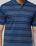Cole Short Sleeve Polo Shirt Stripe