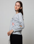 Nevada Sweatshirt Embro Cute Cats