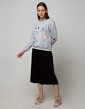 Nevada Sweatshirt Embro Cute Cats