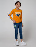 Little M Sweater Roket Twilltape Laken Bordir