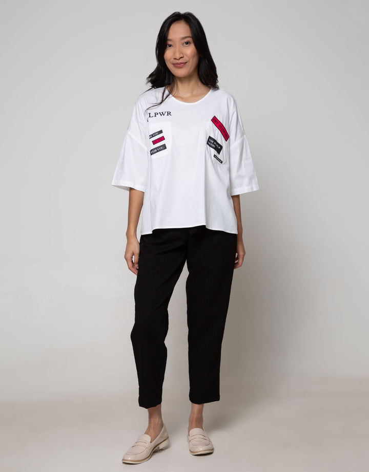 Nevada Short Sleeve Shirt Woven Cotton Embro