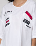 Nevada Short Sleeve Shirt Woven Cotton Embro