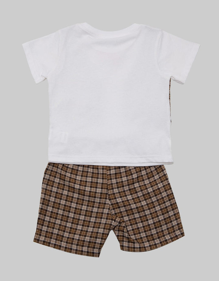 Pipiniko Top - Bottom Set Bow Tie Vest