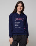 Nevada Sweatshirt Plv Sld Dont Follow The Crowd Pvslbae923:Navy Blue:M:Solid:Sweatshirt