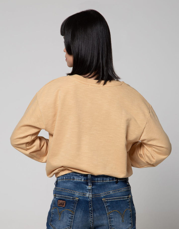 Nevada Sweatshirt Solid Encouragement Noun