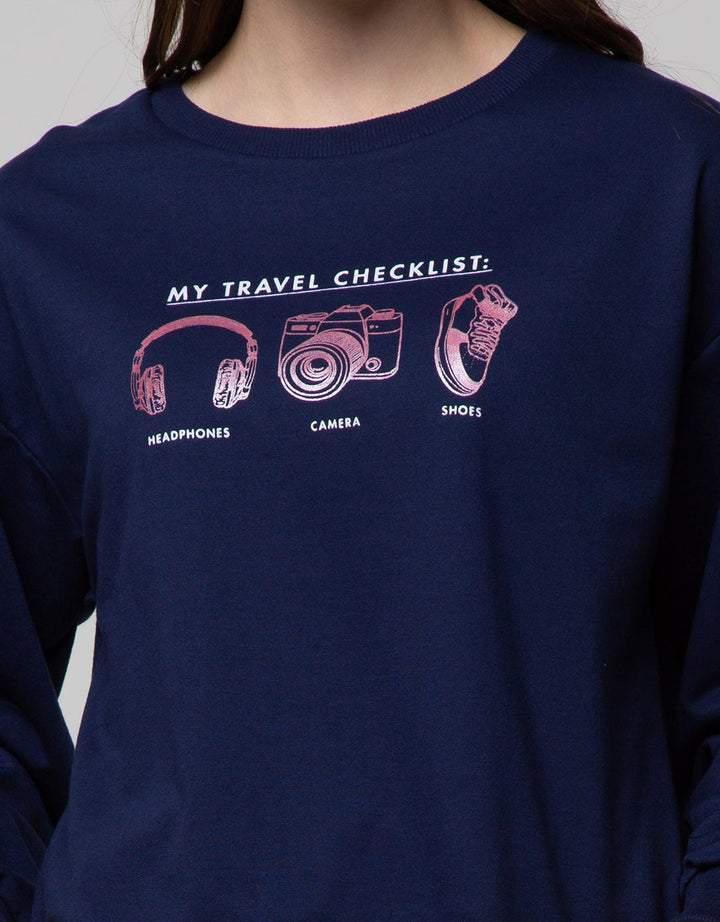 Nevada Sweatshirt My Travel Checklist