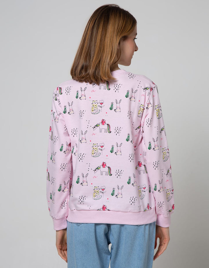 Nevada Sweatshirt Doodle Rabbit