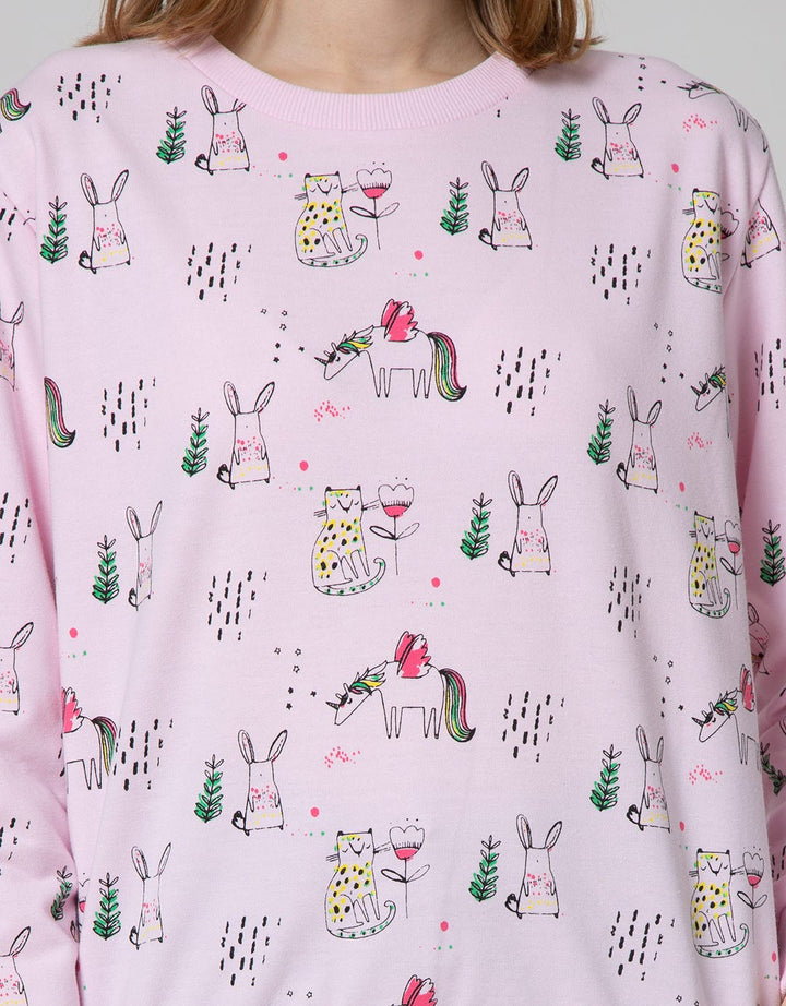 Nevada Sweatshirt Doodle Rabbit