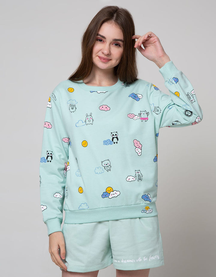 Nevada Sweatshirt Doodle Panda