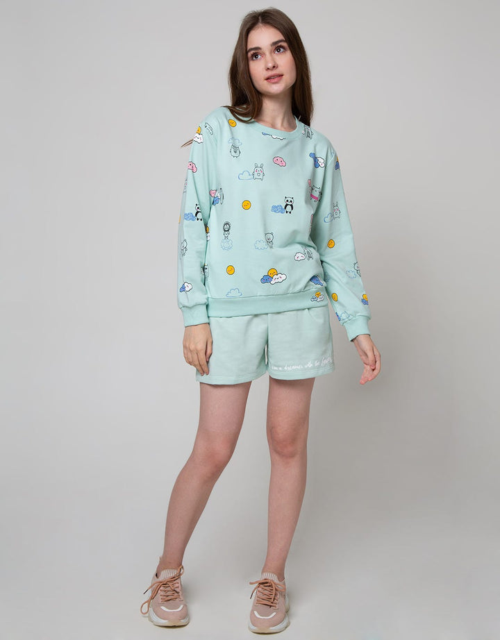 Nevada Sweatshirt Doodle Panda