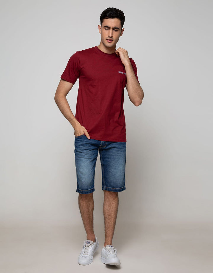Walrus Studio Plain Button Accent T-Shirt