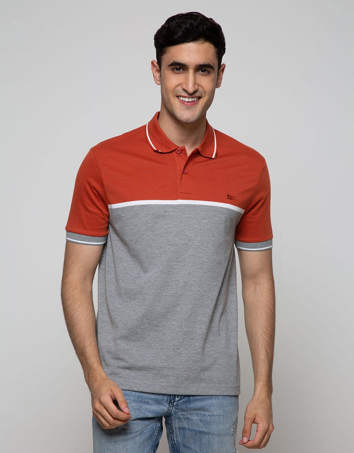Walrus Men's Polo Shirt One Stripe Pattern