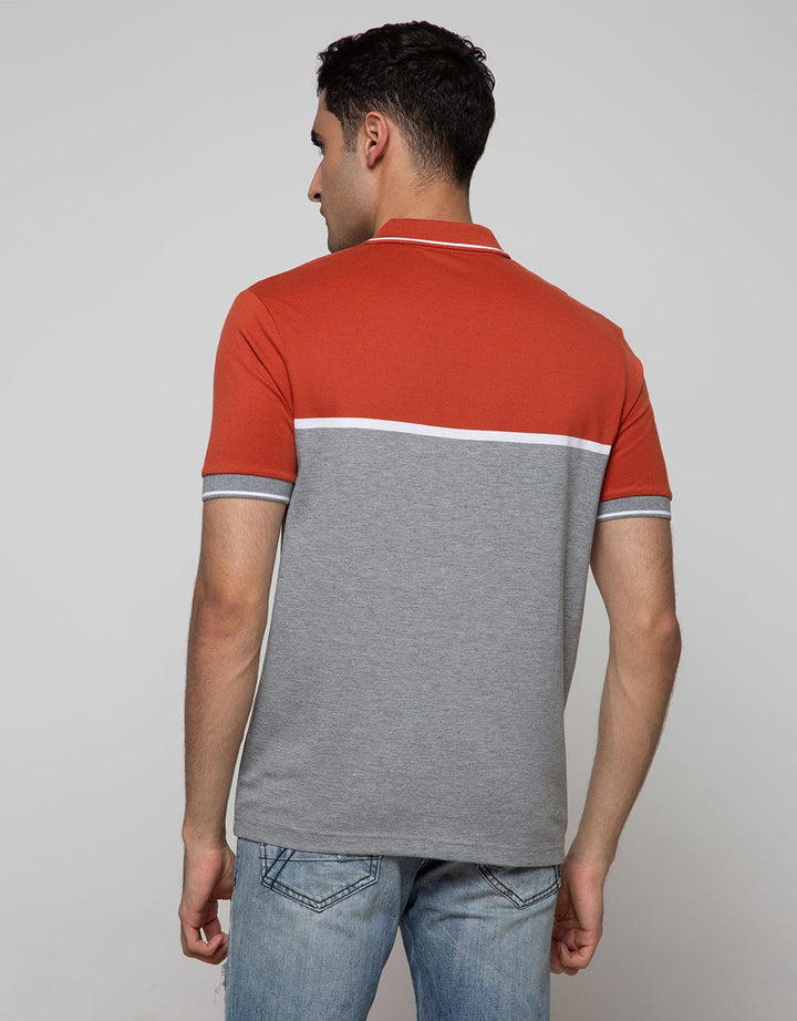 Walrus Men's Polo Shirt One Stripe Pattern