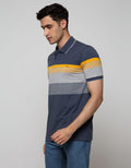 Walrus Polo Men Stripe Pattern