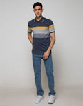 Walrus Polo Men Stripe Pattern