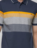 Walrus Polo Men Stripe Pattern