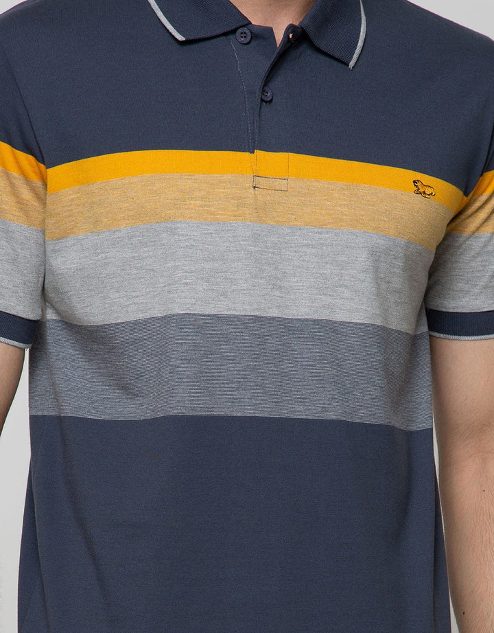 Walrus Polo Men Stripe Pattern